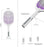 Rechargeable Mosquito Zapper Racket with UV Light Stand – Ultimate Insect Killer