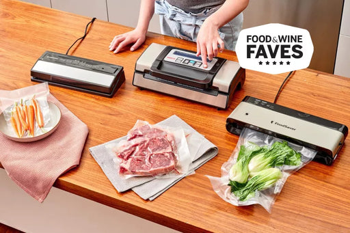 Vacuum Sealer, Food Vacuum Sealer Machine, Automatic Food Vacuum Sealer For Food Preservation Air Sealing Packing System, For Sous-Vide And Food Storage